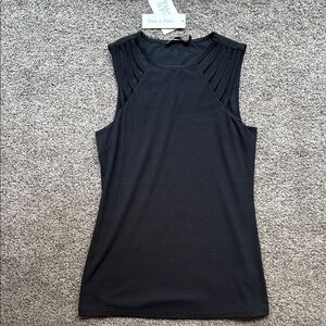 Doe & Rae Elegant Black Tank Top